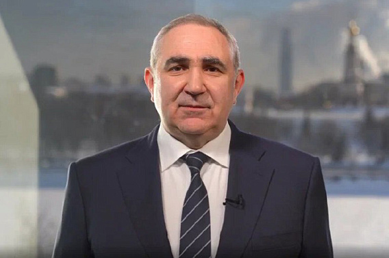 Поздравление директора ФИПС Олега Неретина с Днем защитника Отечества